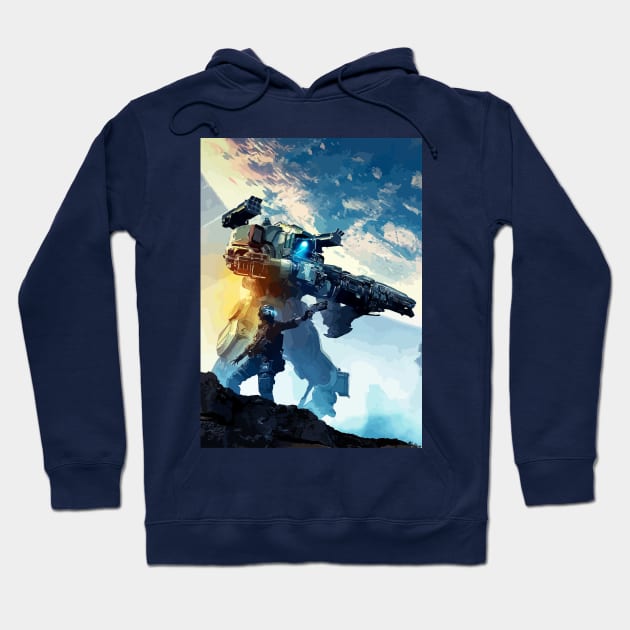 titanfall Hoodie by store of art